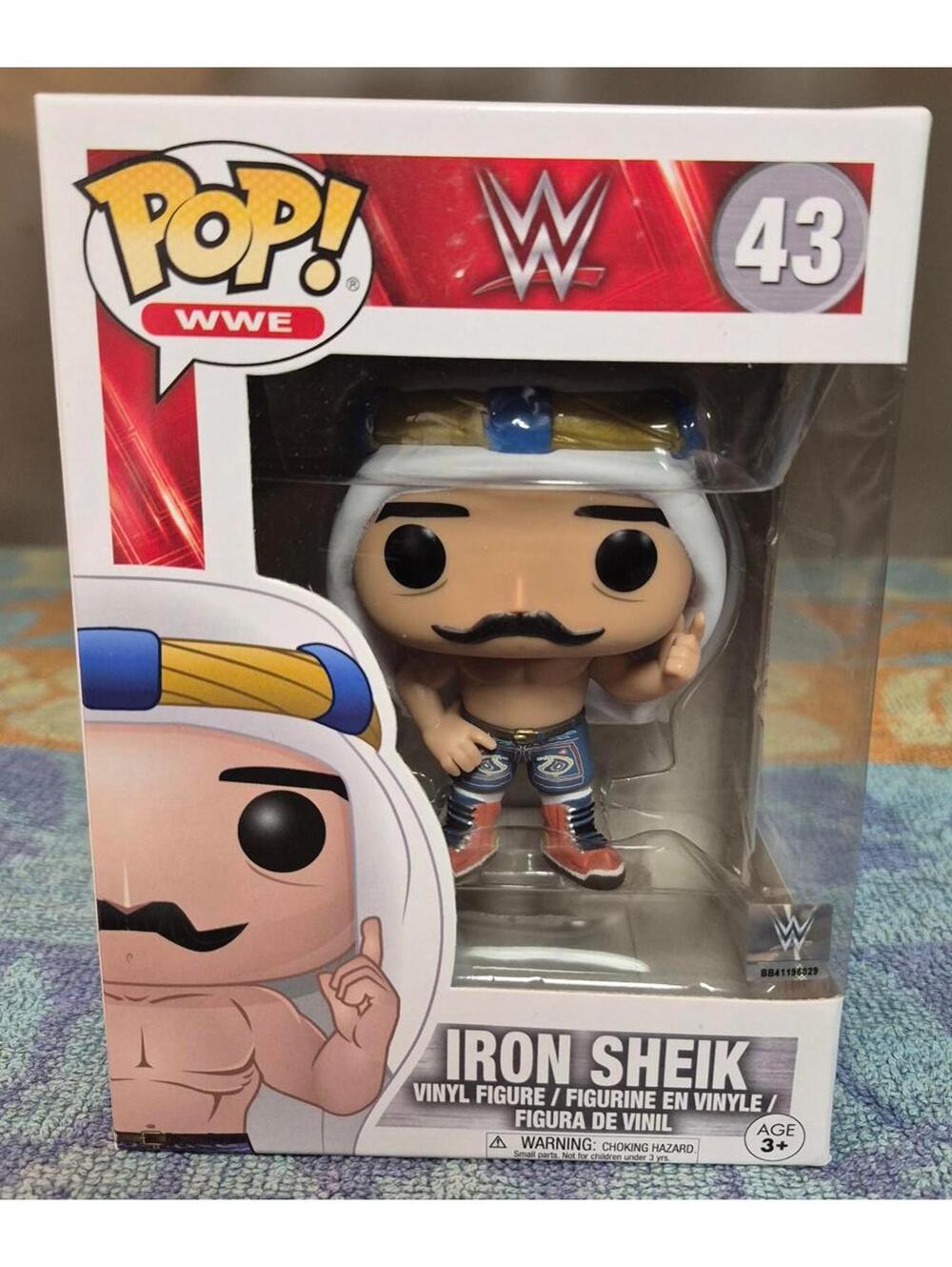 Funko Pop! WWE Iron Sheik Vinyl Figure #43